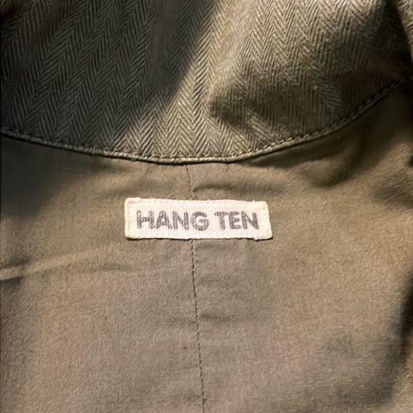 Hang Ten khaki green casual jacket XS - Picture 5 of 9